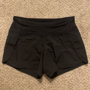LULULEMON SPEED UP SHORT 4” - BLACK